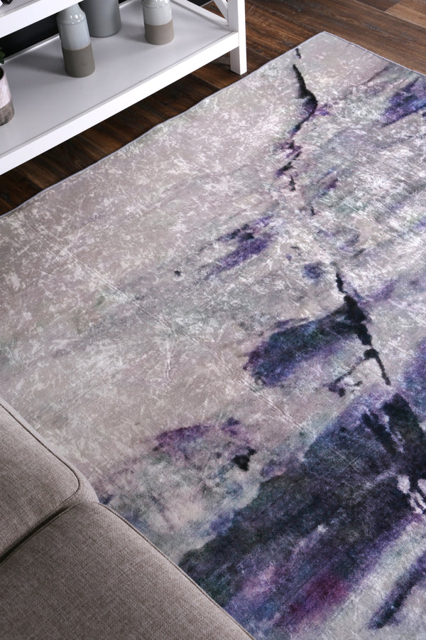 Halo Multi Watercolour Pastel Non-Slip Rug, [cheapest rugs online], [au rugs], [rugs australia]