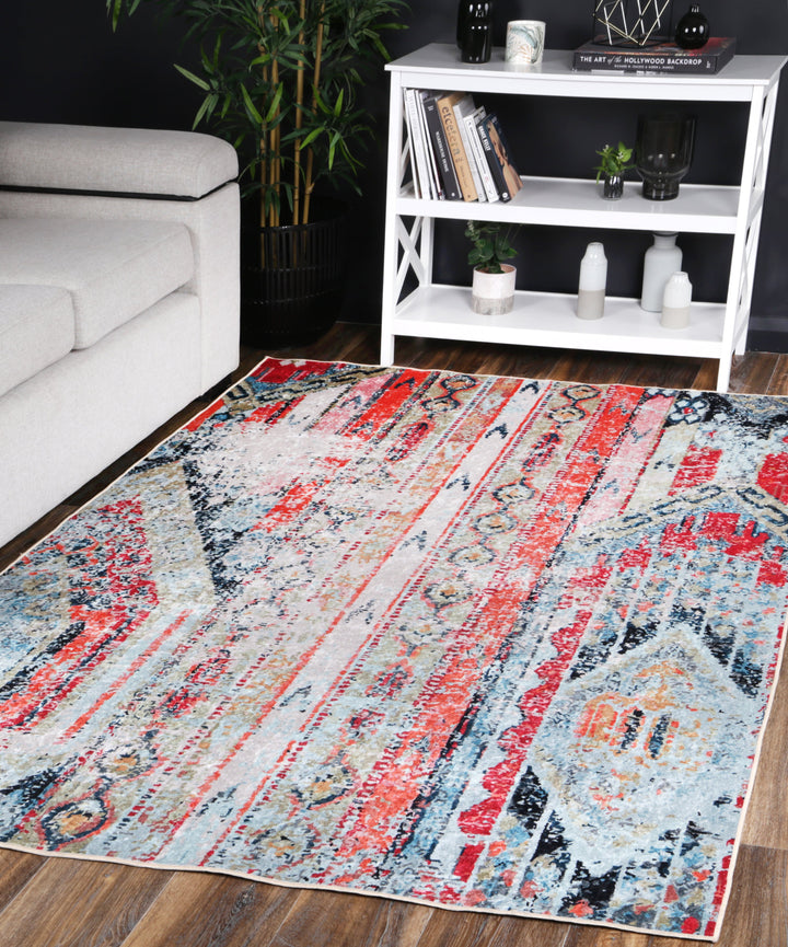 Halo Boho Multi Non-Slip Rug, [cheapest rugs online], [au rugs], [rugs australia]