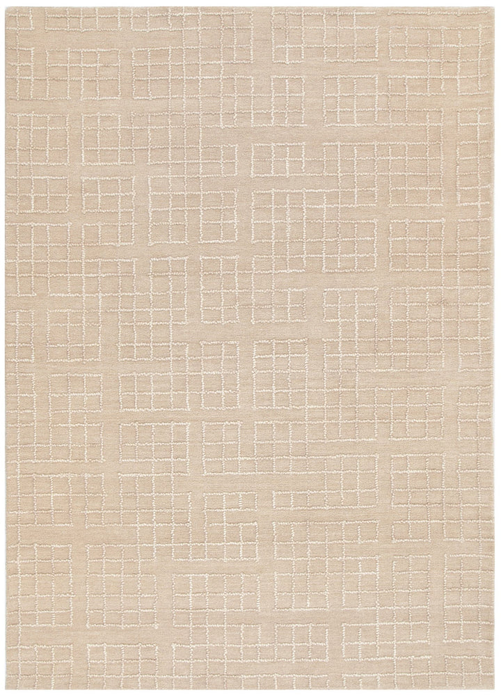 Arden Croissant Beige Knitted Wool Rug, [cheapest rugs online], [au rugs], [rugs australia]