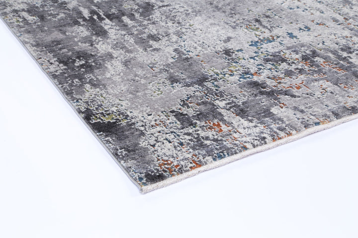 Timeless Haven Distressed Watercolour Grey Multi Rug, [cheapest rugs online], [au rugs], [rugs australia]