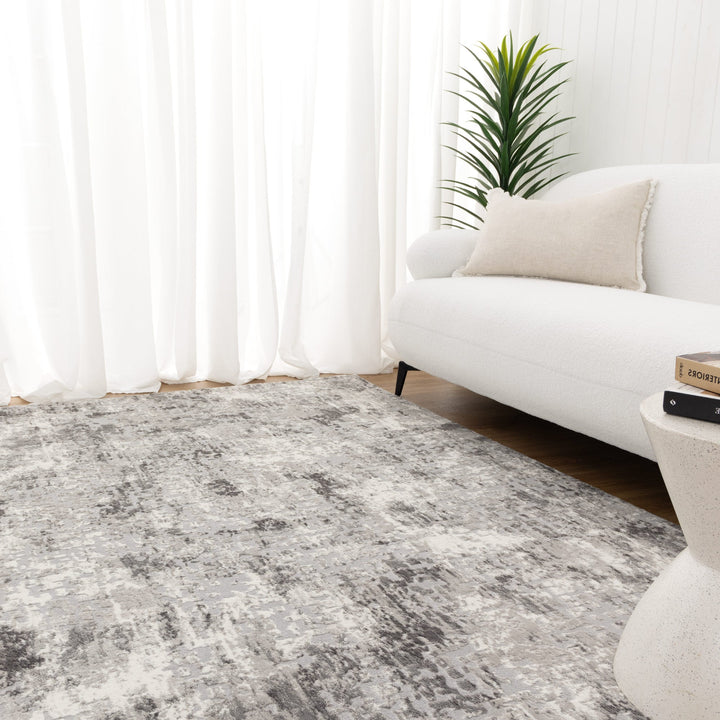 Luna Abstract Grey Rug, [cheapest rugs online], [au rugs], [rugs australia]