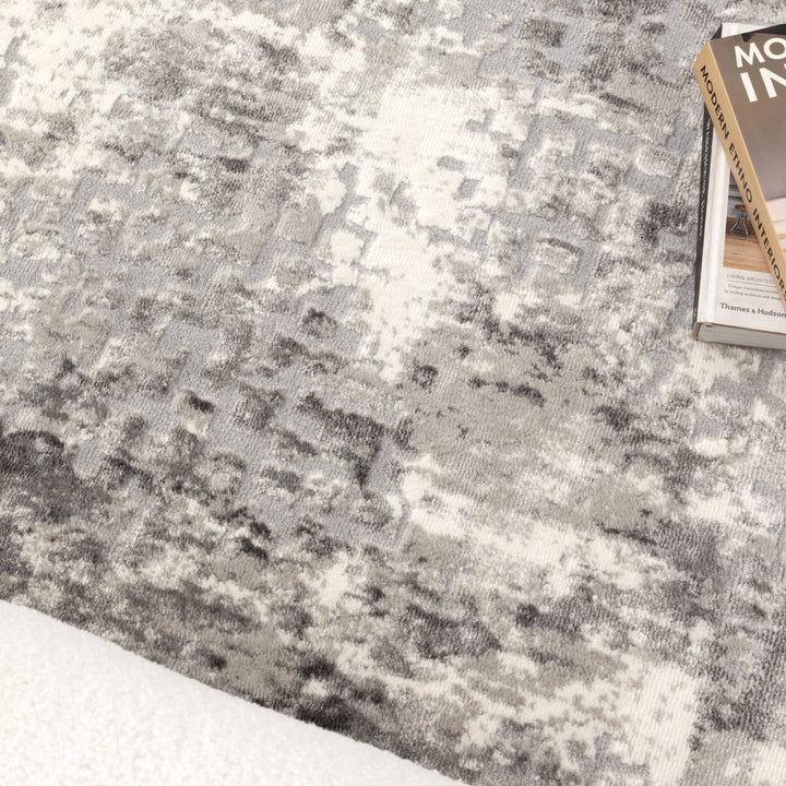 Luna Abstract Grey Rug, [cheapest rugs online], [au rugs], [rugs australia]