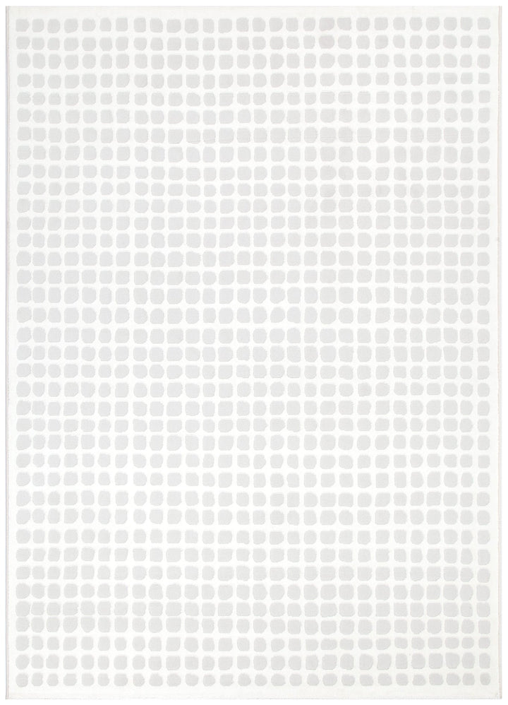 Luna Geometric Shapes Cream Grey Rug, [cheapest rugs online], [au rugs], [rugs australia]