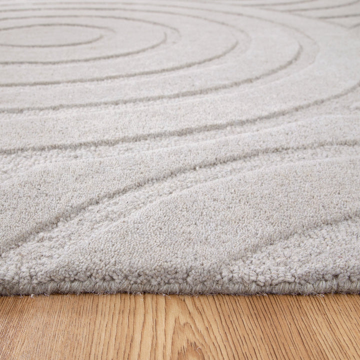 Nordic Nest Ellipse Light Grey Wool Rug, [cheapest rugs online], [au rugs], [rugs australia]