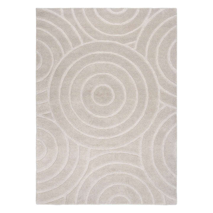 Nordic Nest Ellipse Beige Wool Rug, [cheapest rugs online], [au rugs], [rugs australia]