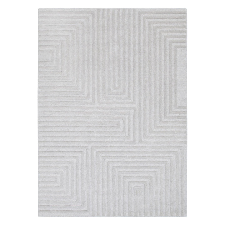 Nordic Nest Felix Light Grey Wool Rug, [cheapest rugs online], [au rugs], [rugs australia]