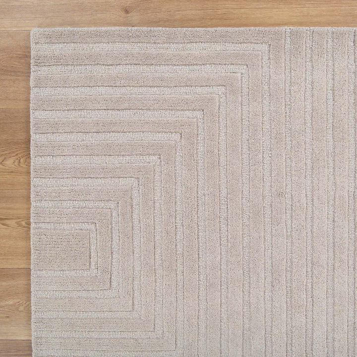 Nordic Nest Felix Beige Wool Rug, [cheapest rugs online], [au rugs], [rugs australia]