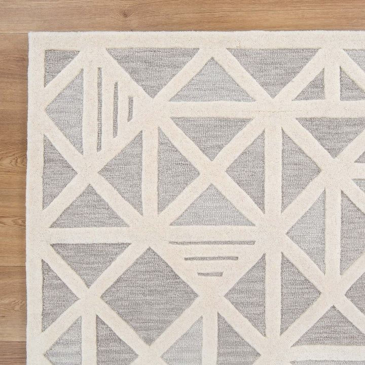 Nordic Nest Trilogy Greige Wool Rug, [cheapest rugs online], [au rugs], [rugs australia]