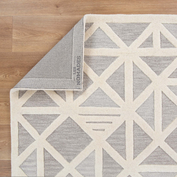 Nordic Nest Trilogy Greige Wool Rug, [cheapest rugs online], [au rugs], [rugs australia]