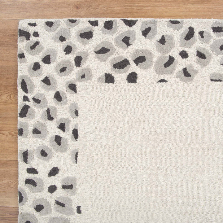 Nordic Nest Leopard Cream Grey Wool Rug, [cheapest rugs online], [au rugs], [rugs australia]