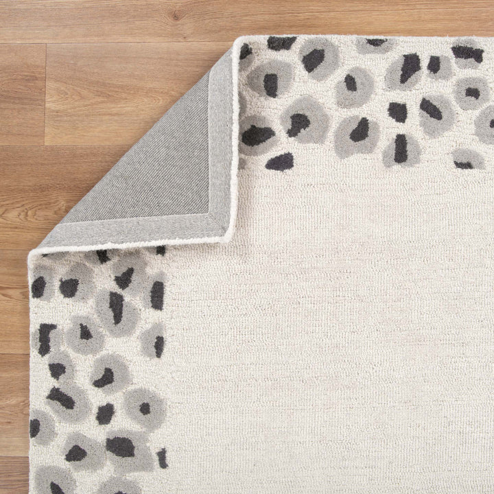 Nordic Nest Leopard Cream Grey Wool Rug, [cheapest rugs online], [au rugs], [rugs australia]