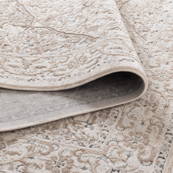 Symphony Medallion Cream and Beige Rug, [cheapest rugs online], [au rugs], [rugs australia]