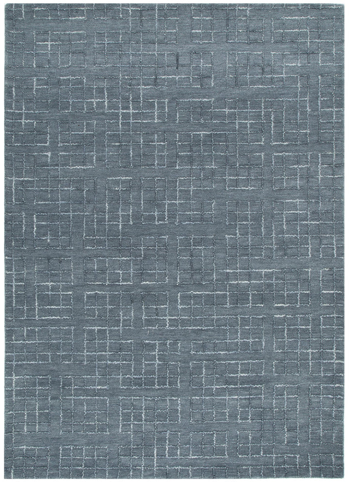 Arden Steel Blue Knitted Wool Rug, [cheapest rugs online], [au rugs], [rugs australia]