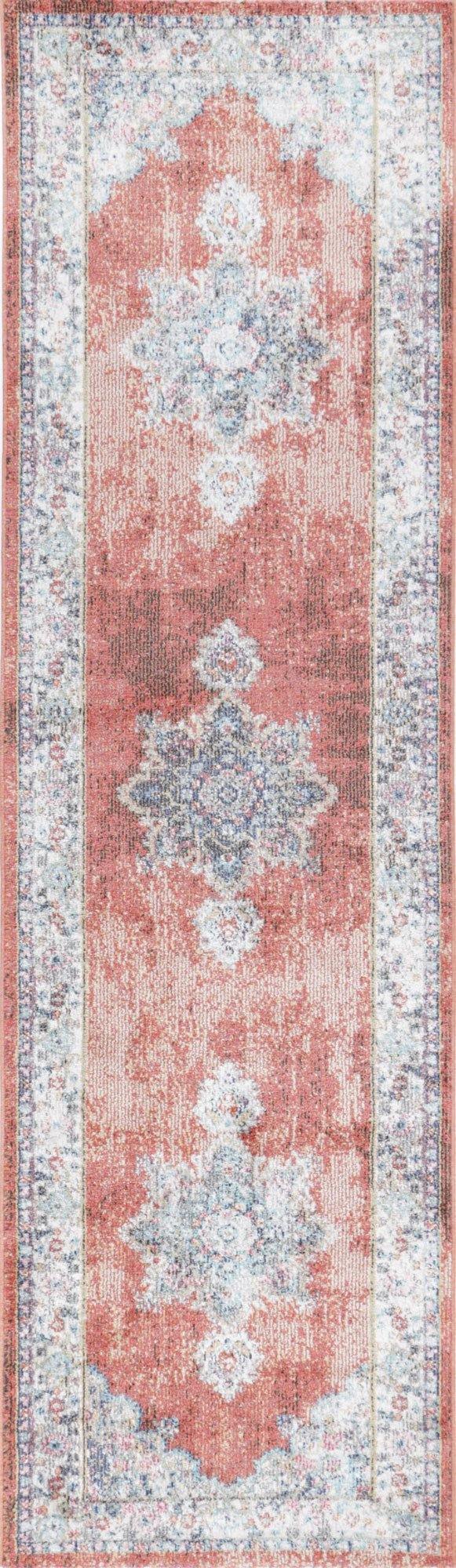 Clara Brentwood Transitional Rust Rug - The Rugs