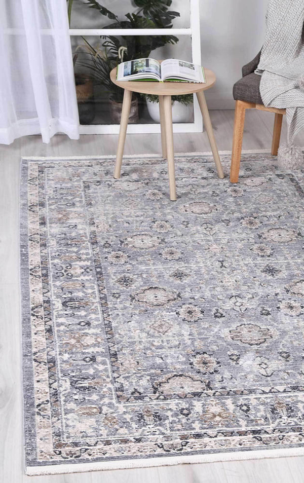 Mirage Vintage Classic Aynur Blue Rug - The Rugs