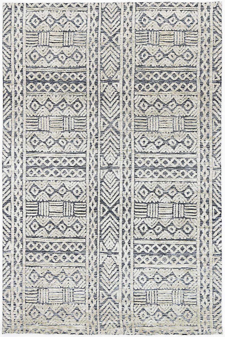 Skylar Tribal Navy Rug - The Rugs