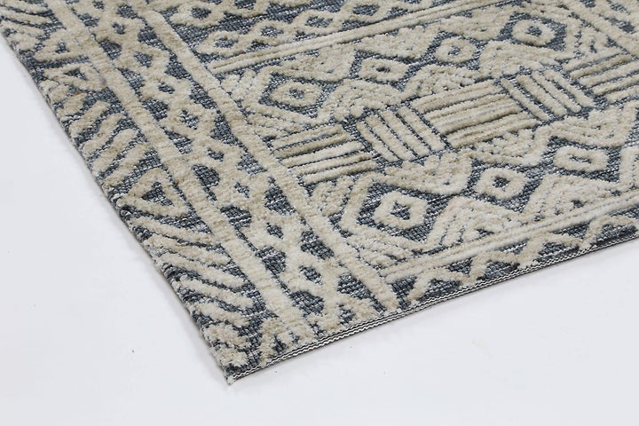 Skylar Tribal Navy Rug - The Rugs