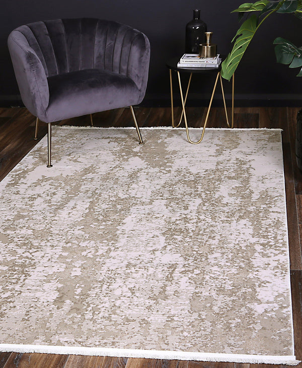 Cascade One Modern Beige Rug - The Rugs