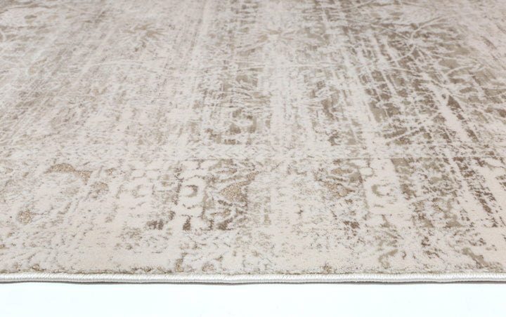 Cascade Solid Beige Modern Rug - The Rugs