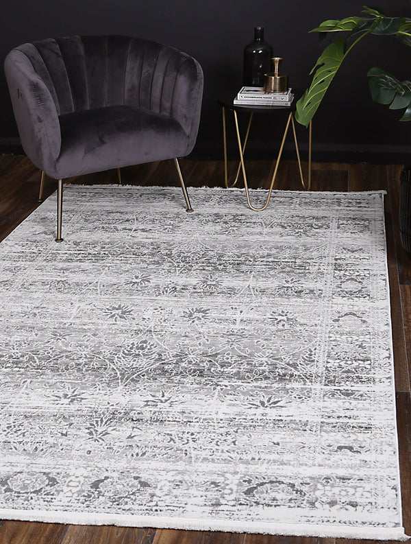 Cascade Classic Grey Rug - The Rugs