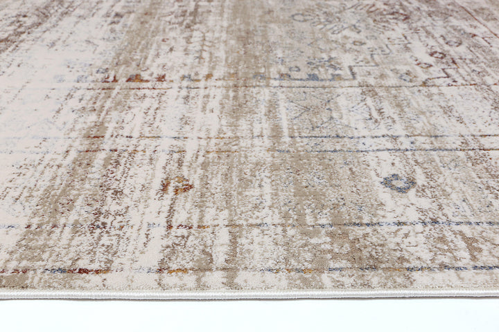 Cascade Traditional Beige Multi Rug - The Rugs