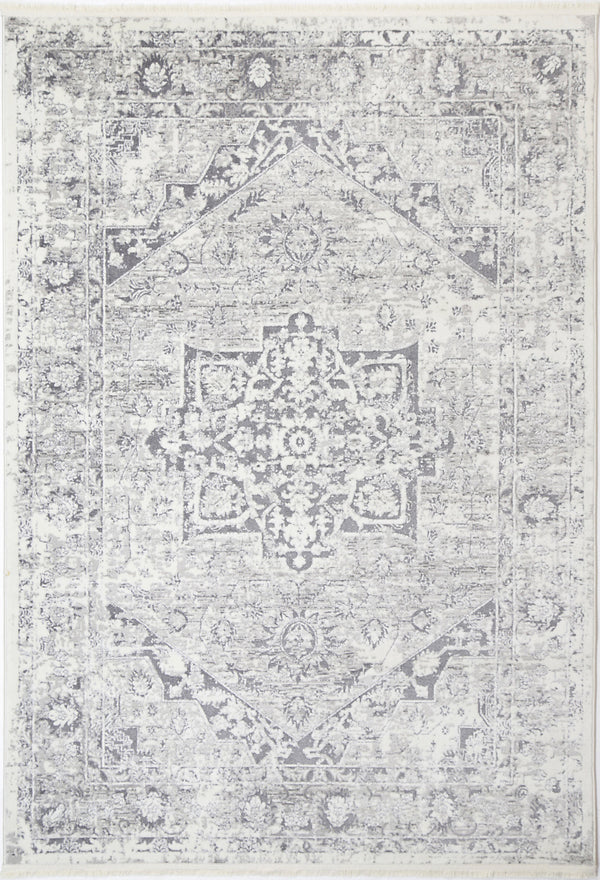 Cascade Classic Vintage Grey Rug - The Rugs