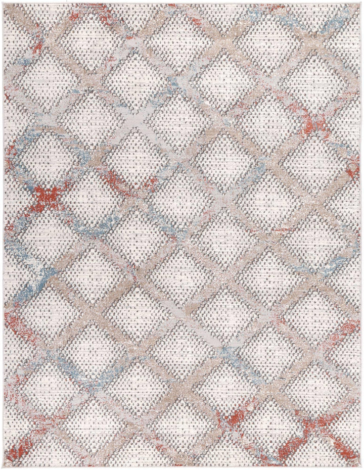 Radiance Manisa Diamond Cream Rug - The Rugs