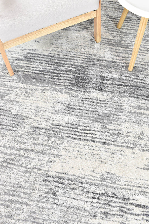 Nirvana Plush Pile Abstract Grey Rug, [cheapest rugs online], [au rugs], [rugs australia]
