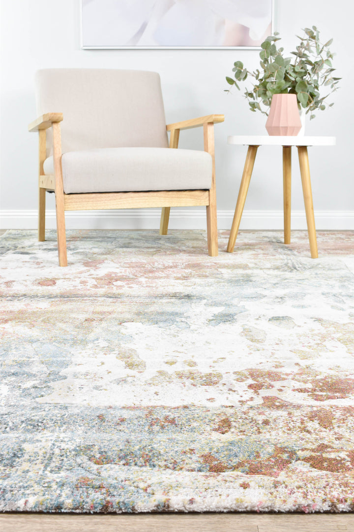 Zenith Multi Rust Contemporary Rug, [cheapest rugs online], [au rugs], [rugs australia]