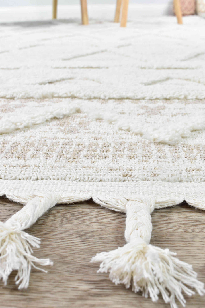 Gypsy Neutral & Ivory Textured Tribal Rug, [cheapest rugs online], [au rugs], [rugs australia]