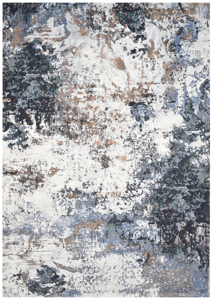 Zenith Silver Grey Blue Abstract Rug, [cheapest rugs online], [au rugs], [rugs australia]
