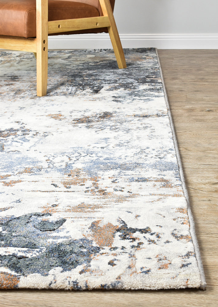 Zenith Silver Grey Blue Abstract Rug, [cheapest rugs online], [au rugs], [rugs australia]