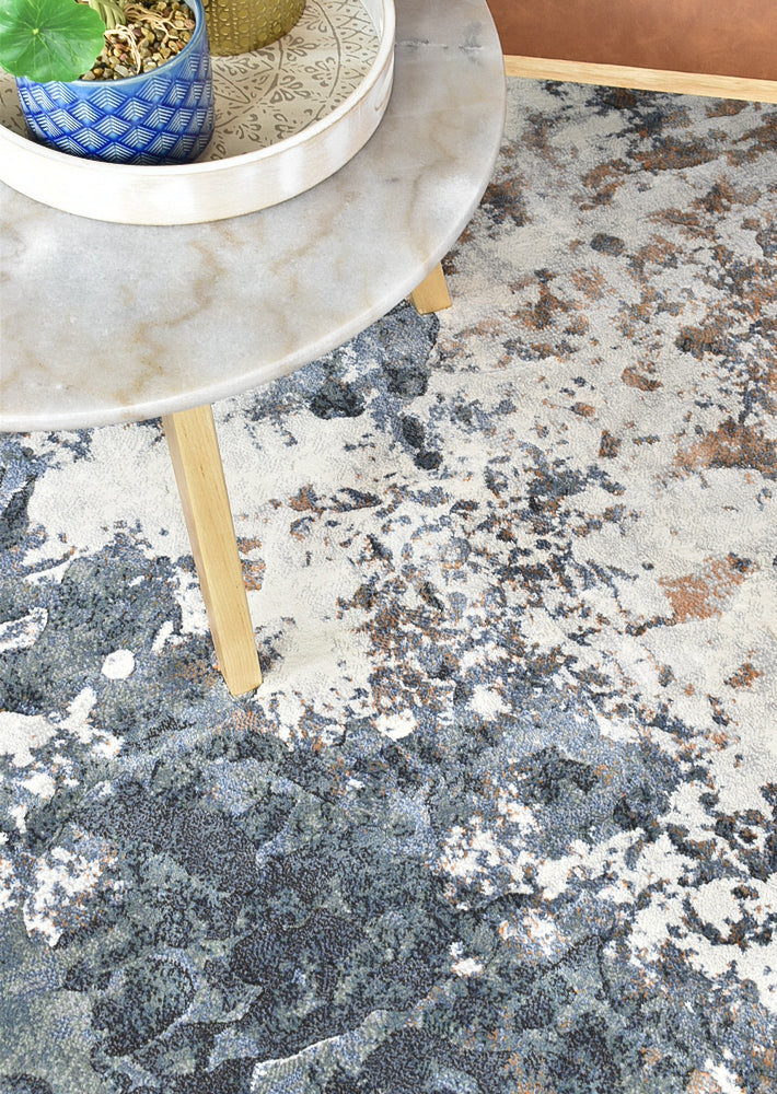 Zenith Silver Grey Blue Abstract Rug, [cheapest rugs online], [au rugs], [rugs australia]