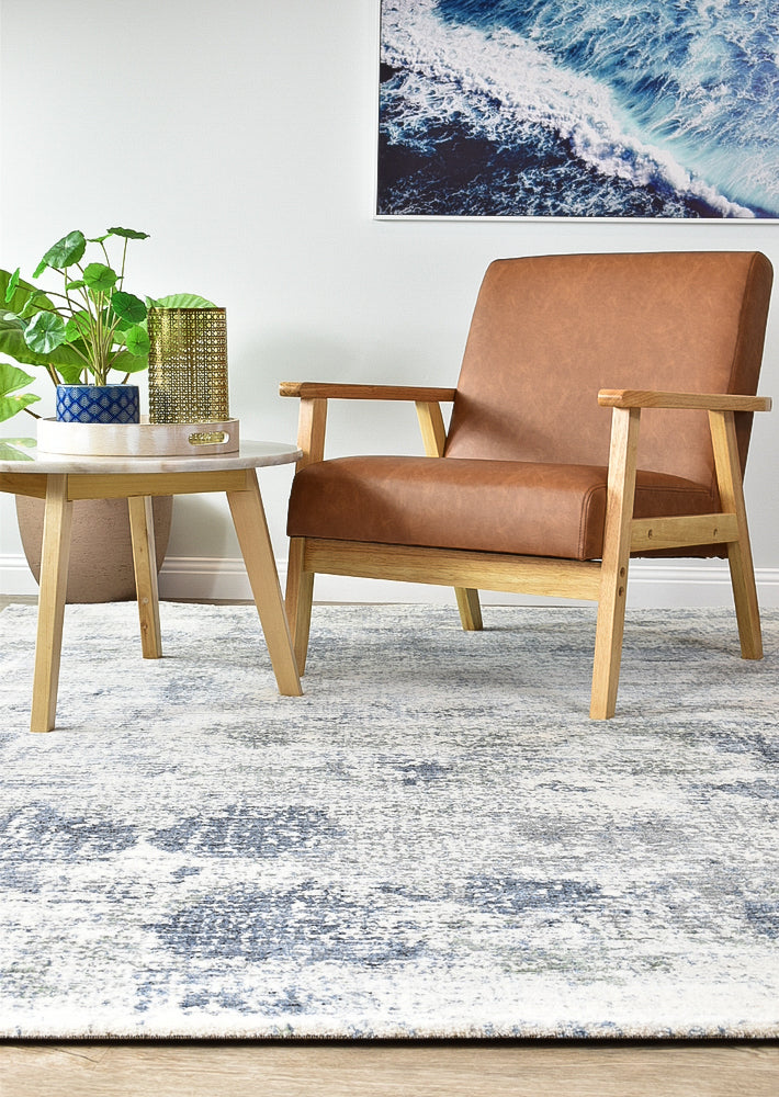 Zenith Blue Abstract Rug, [cheapest rugs online], [au rugs], [rugs australia]