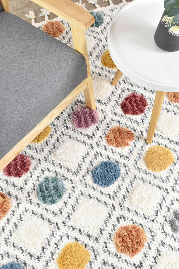 Amsterdam Polka Multi Rug, [cheapest rugs online], [au rugs], [rugs australia]