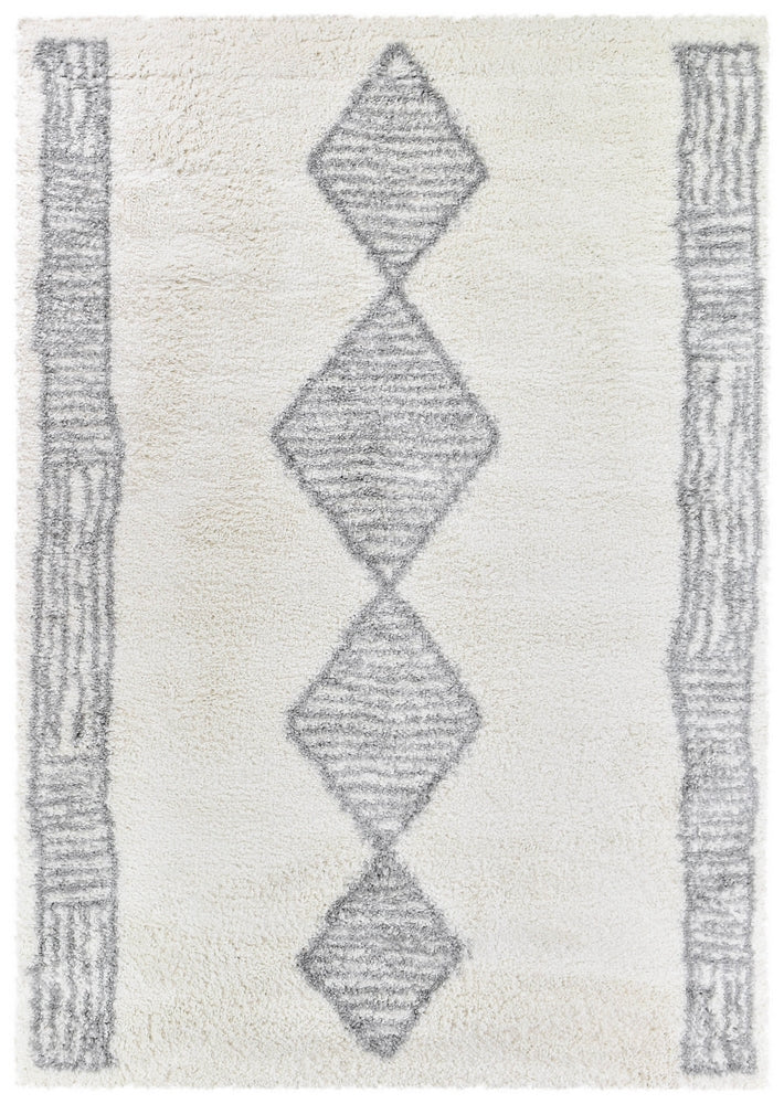Berber Moroccan Tribe Cream Grey Rug, [cheapest rugs online], [au rugs], [rugs australia]