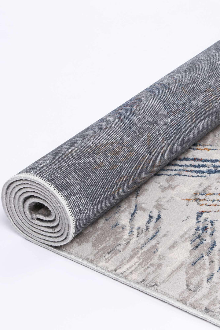 Drift Grey Multi Abstract Rug - The Rugs
