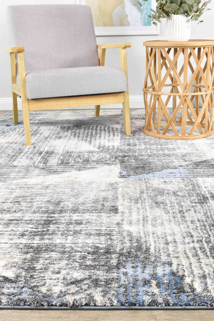 Urban Chic Blue Charcoal Tapestry Rug, [cheapest rugs online], [au rugs], [rugs australia]