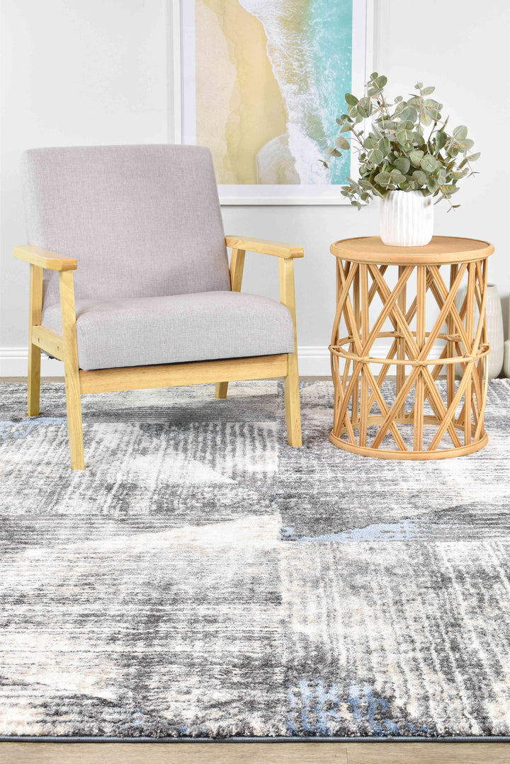 Urban Chic Blue Charcoal Tapestry Rug, [cheapest rugs online], [au rugs], [rugs australia]