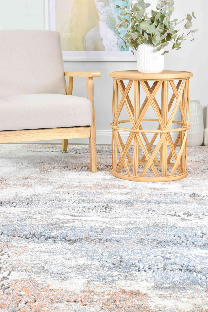 Urban Chic Orange Rust Blue Tapestry Rug, [cheapest rugs online], [au rugs], [rugs australia]