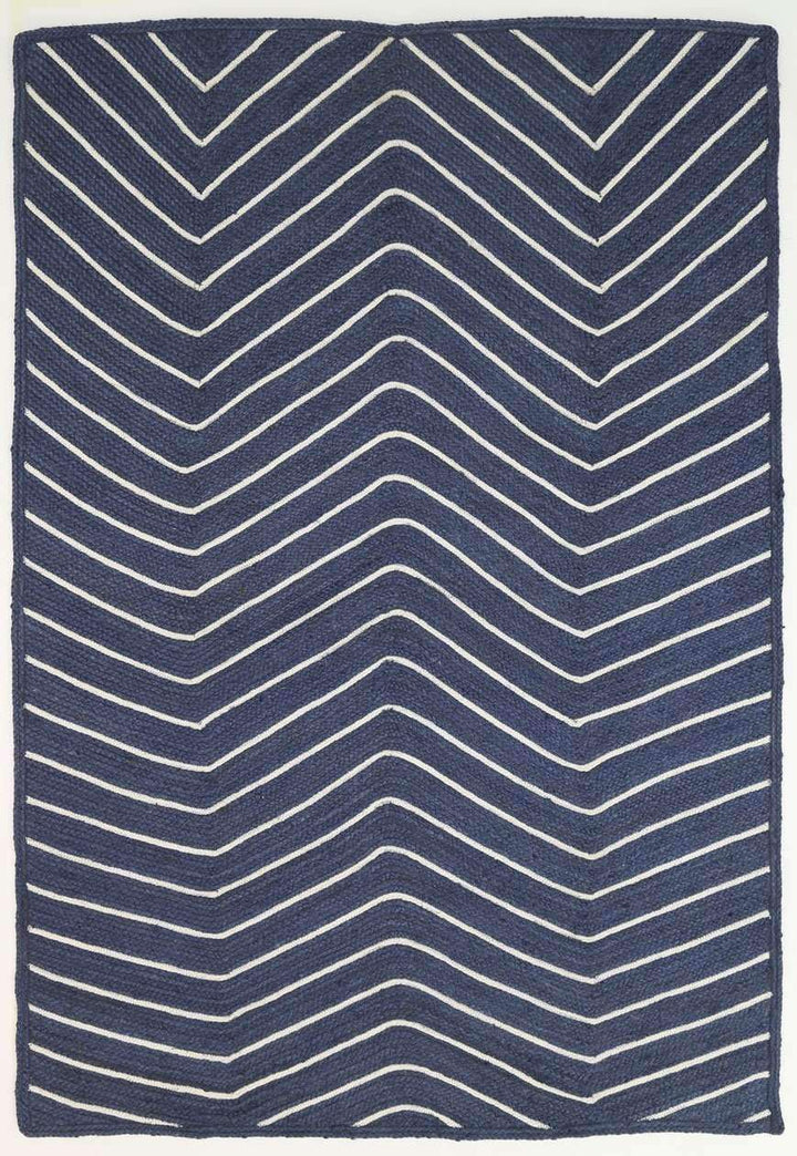 Cameron Natural Chevron Navy Rug, [cheapest rugs online], [au rugs], [rugs australia]