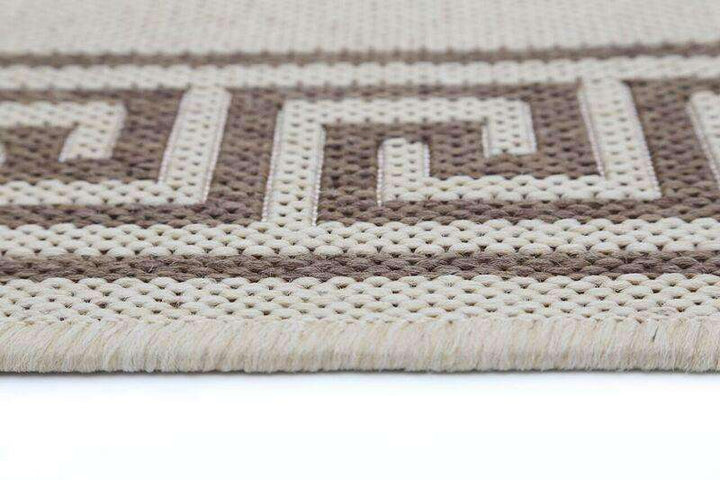 Capella Beige Bordered Patterned Rug, [cheapest rugs online], [au rugs], [rugs australia]