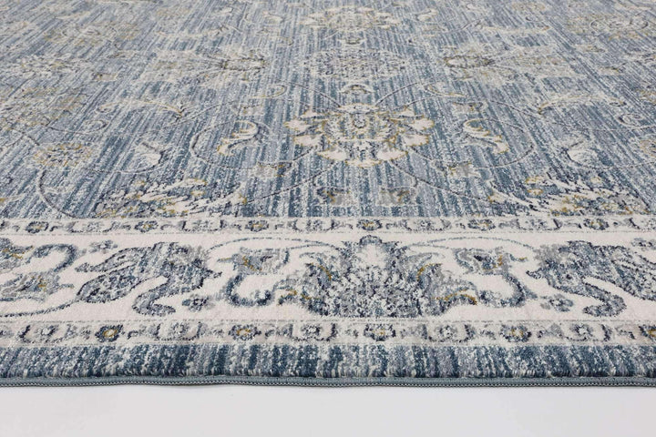 Casper Chobi Transitional Design Blue Rug, [cheapest rugs online], [au rugs], [rugs australia]