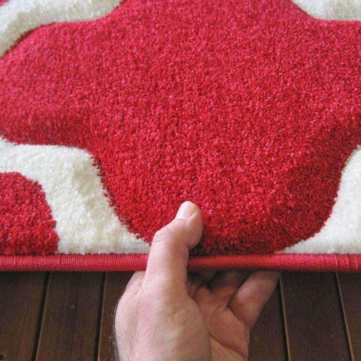 Icon Modern 742 Red Runner Rug, [cheapest rugs online], [au rugs], [rugs australia]