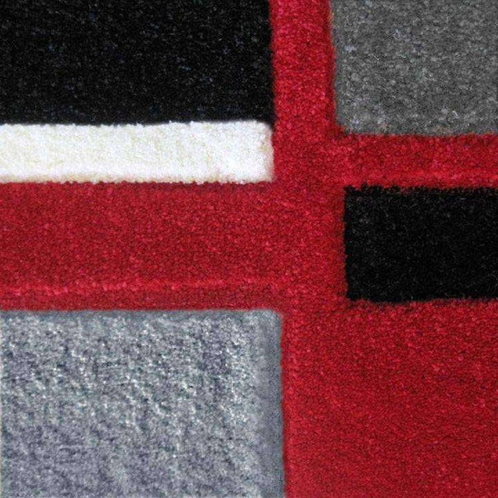 Icon Modern Collection 051 Red Runner Rug, [cheapest rugs online], [au rugs], [rugs australia]