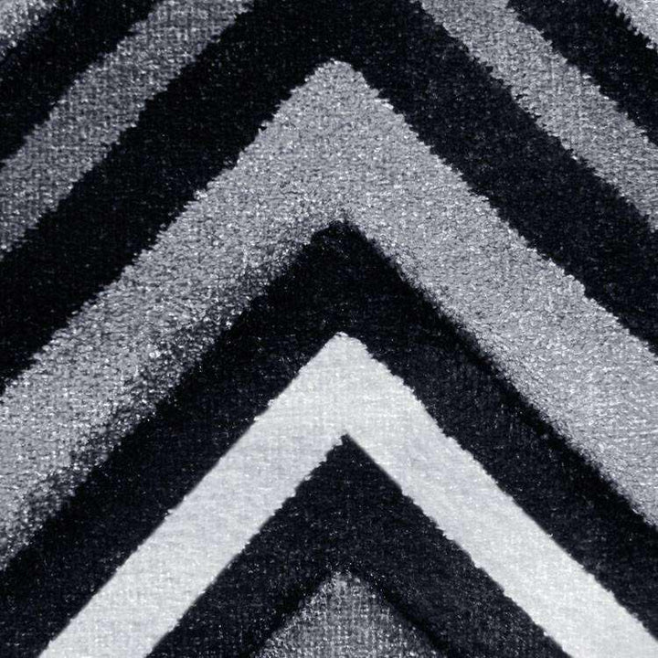 Icon Modern Collection 554 Black Runner Rug, [cheapest rugs online], [au rugs], [rugs australia]