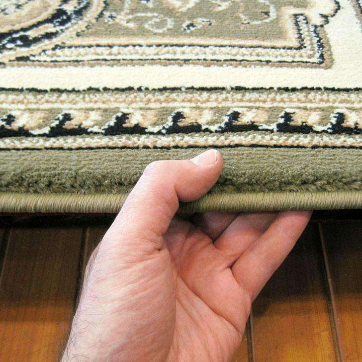 Mystique Traditional 7647 Green Rug, [cheapest rugs online], [au rugs], [rugs australia]