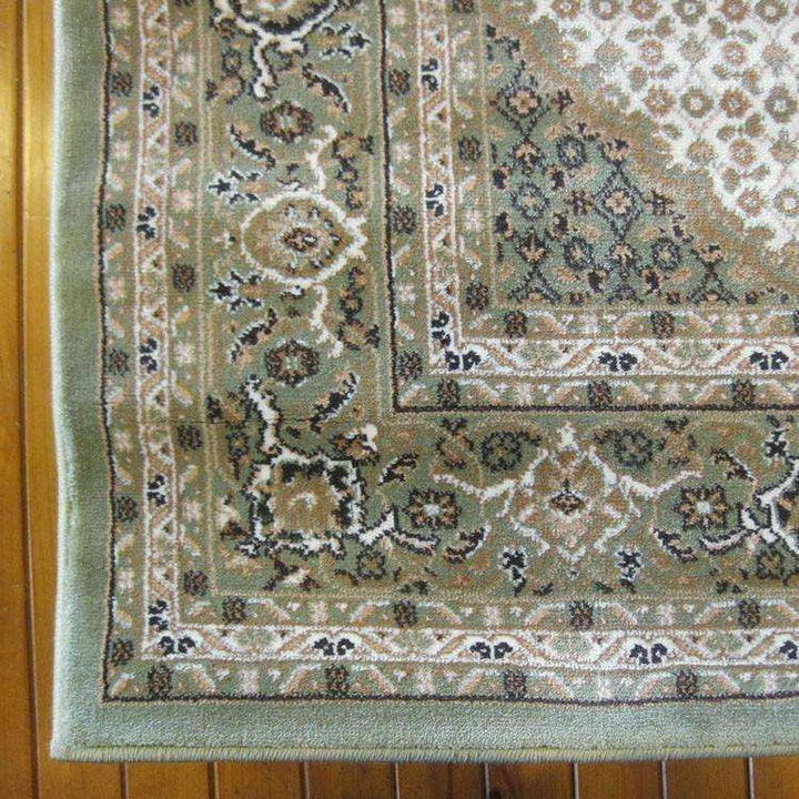 Mystique Traditional 7650 Green Rug, [cheapest rugs online], [au rugs], [rugs australia]