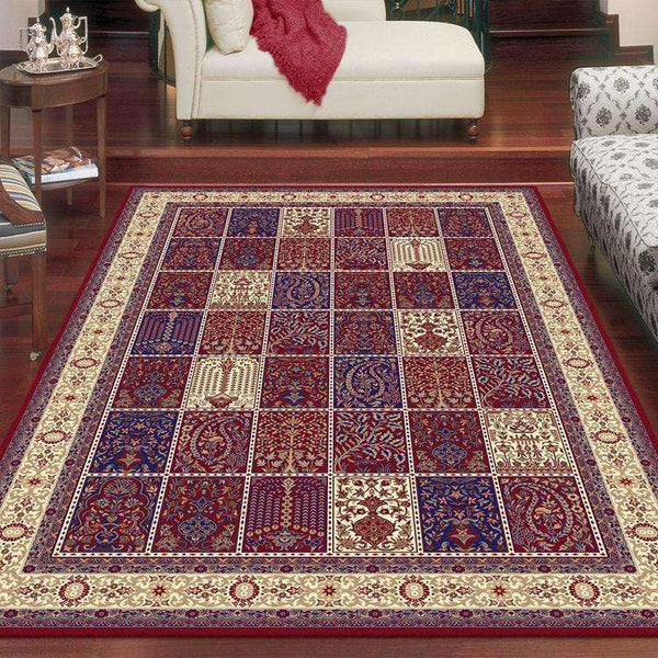 Mystique Traditional 7654 Red Rug, [cheapest rugs online], [au rugs], [rugs australia]