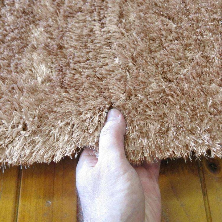Oslo Silky Soft Shag 1001 Cappuccino Runner Rug, [cheapest rugs online], [au rugs], [rugs australia]